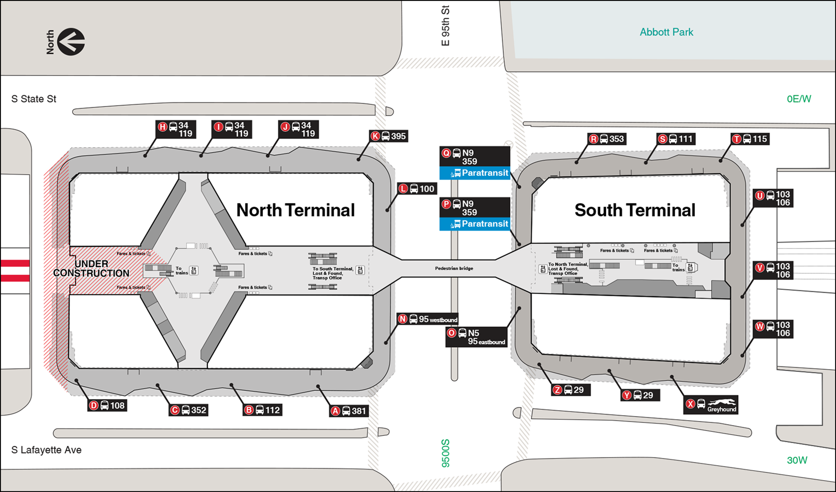 95th bus tracker