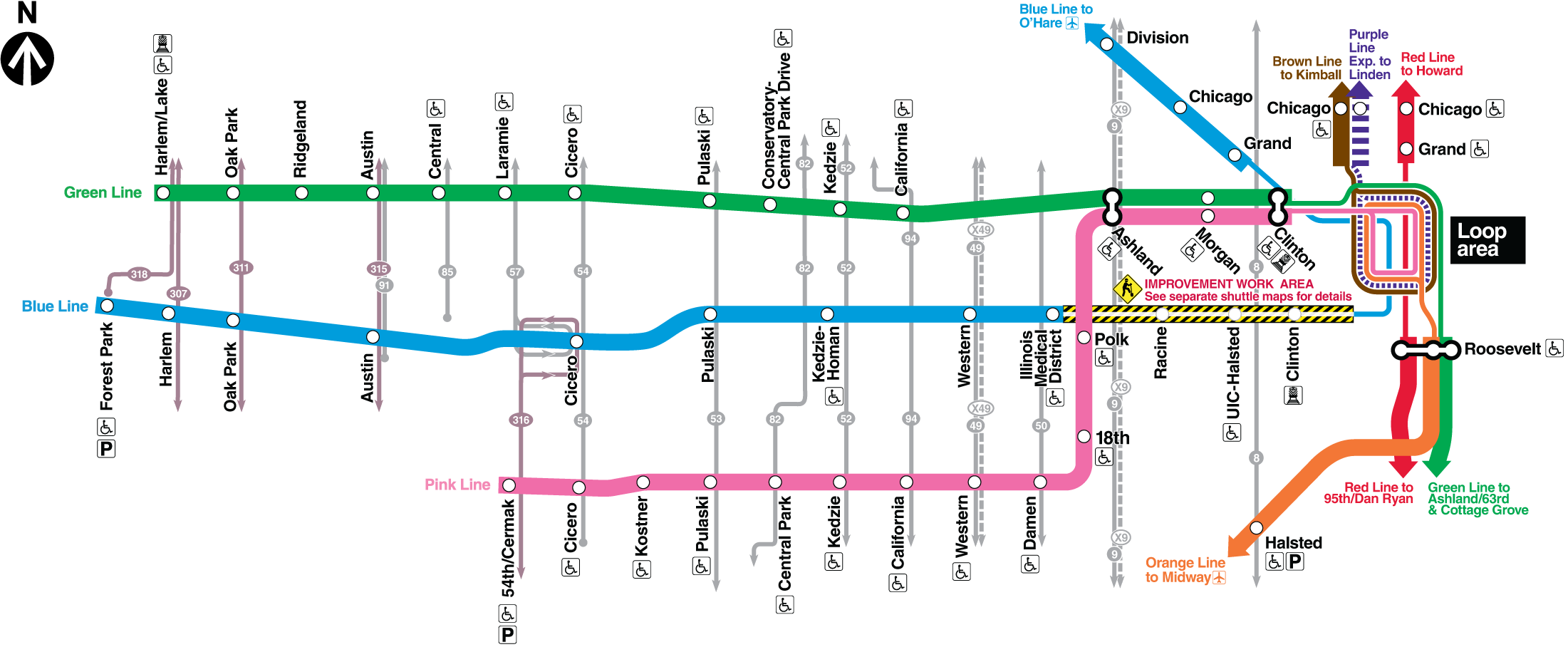 Forest Park Branch Rebuild - Improvement Projects - Cta